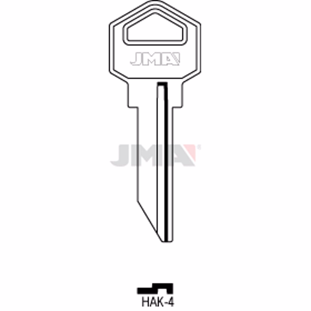 LLAVE JMA ACERO-C (HAK-4)