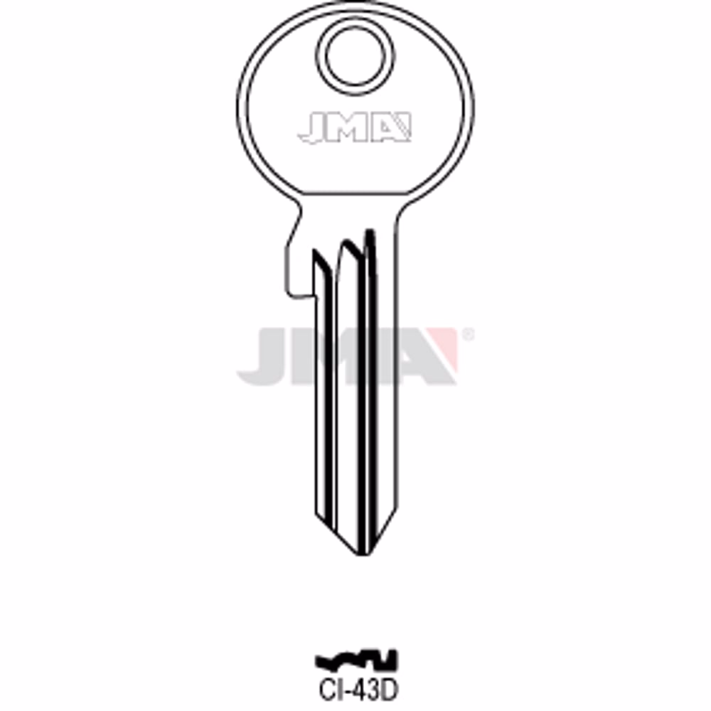 LLAVE JMA ACERO-C (CI-43D)