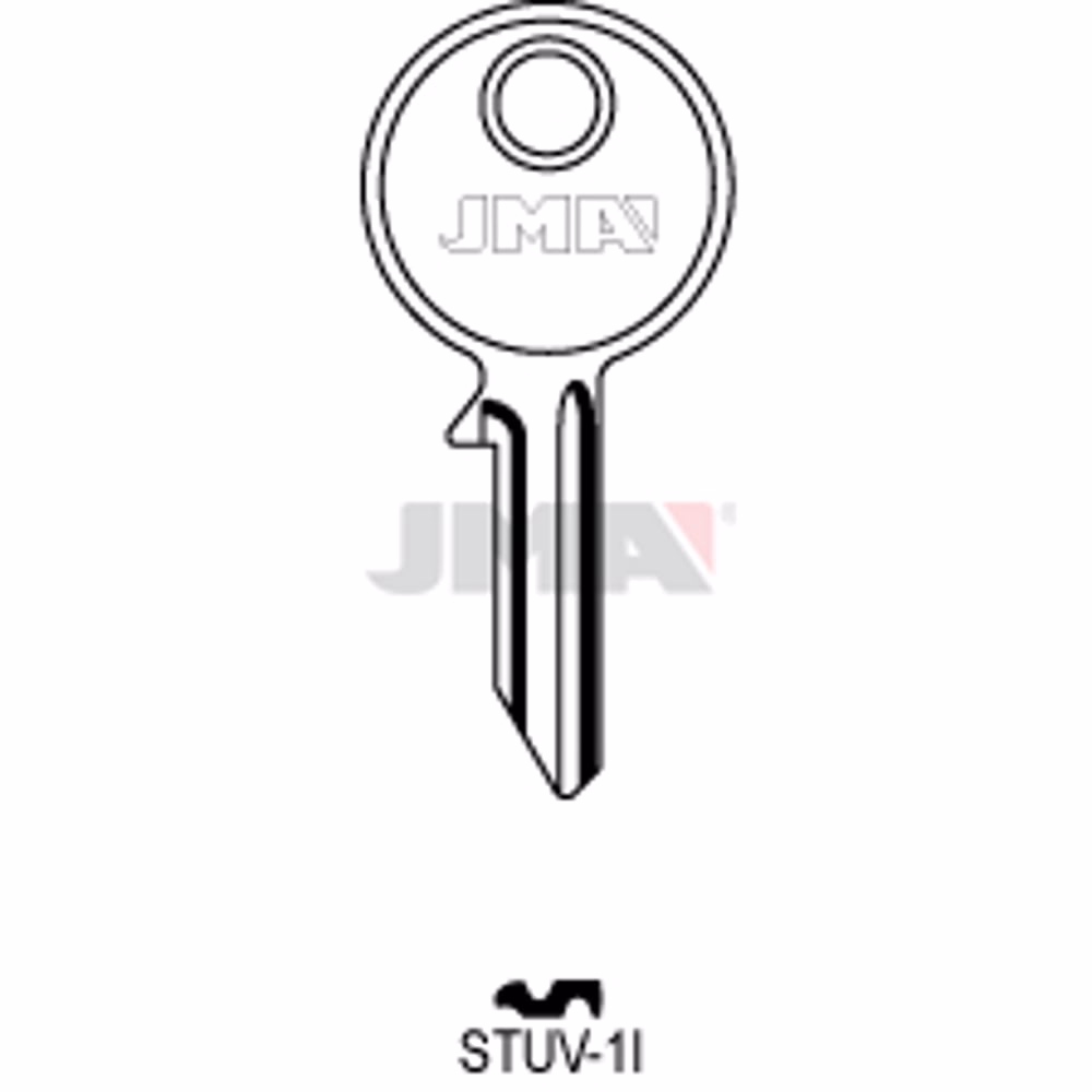 LLAVE JMA ACERO-C (STUV-1I)