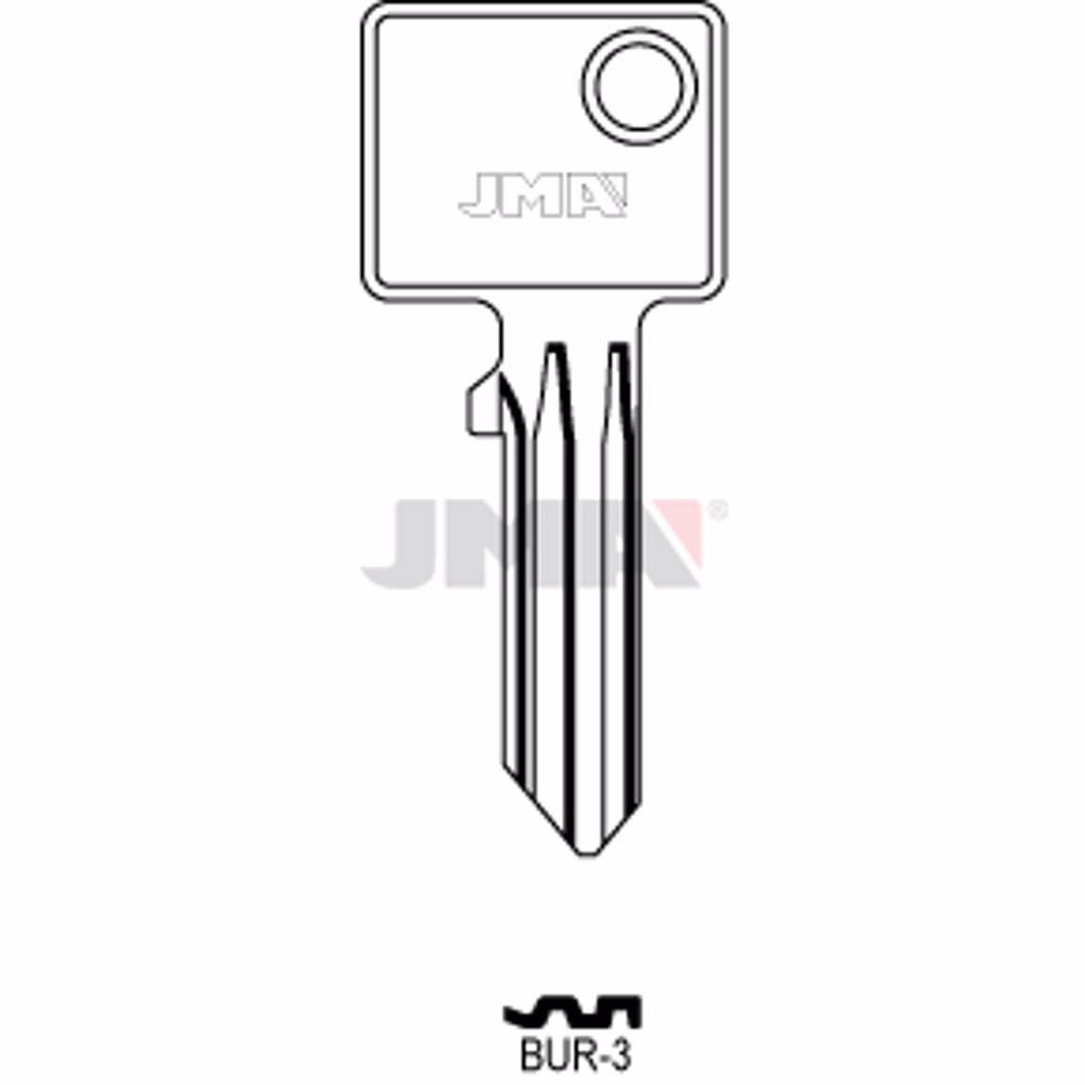 LLAVE JMA ACERO-C (BUR-3)