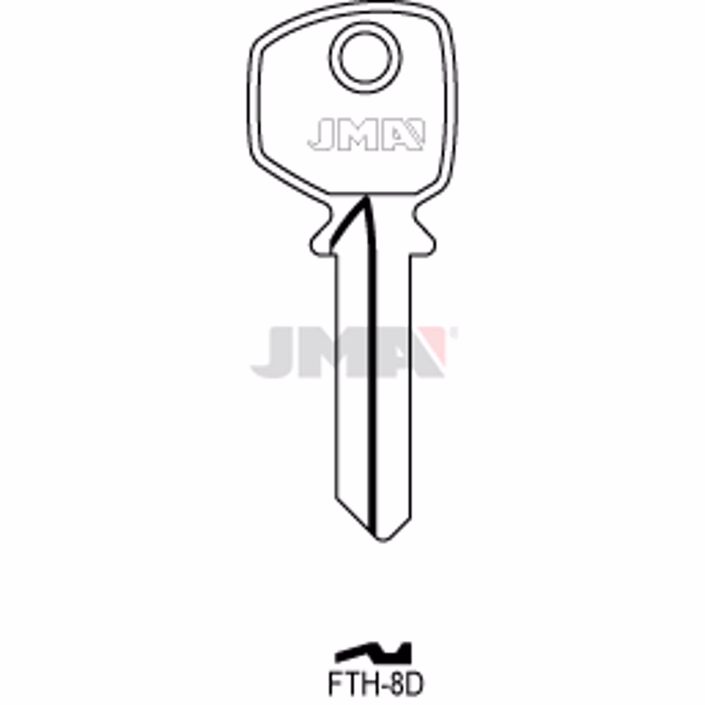 LLAVE JMA ACERO-C (FTH-8D)