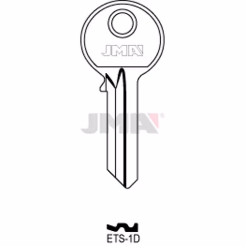 LLAVE JMA ACERO-C (ETS-1D)