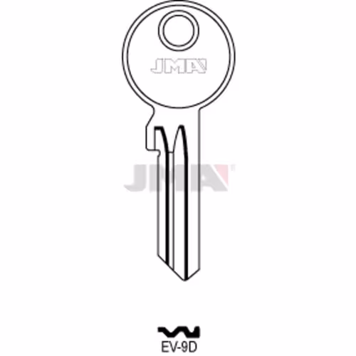 LLAVE JMA ACERO-C (EV-9D)