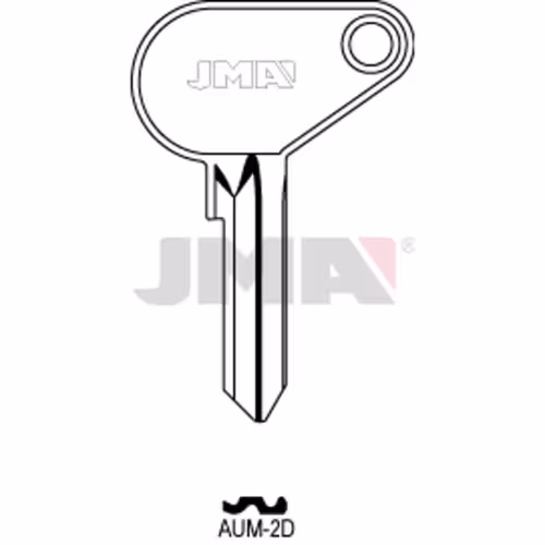 LLAVE JMA ACERO-B (AUM-2D)