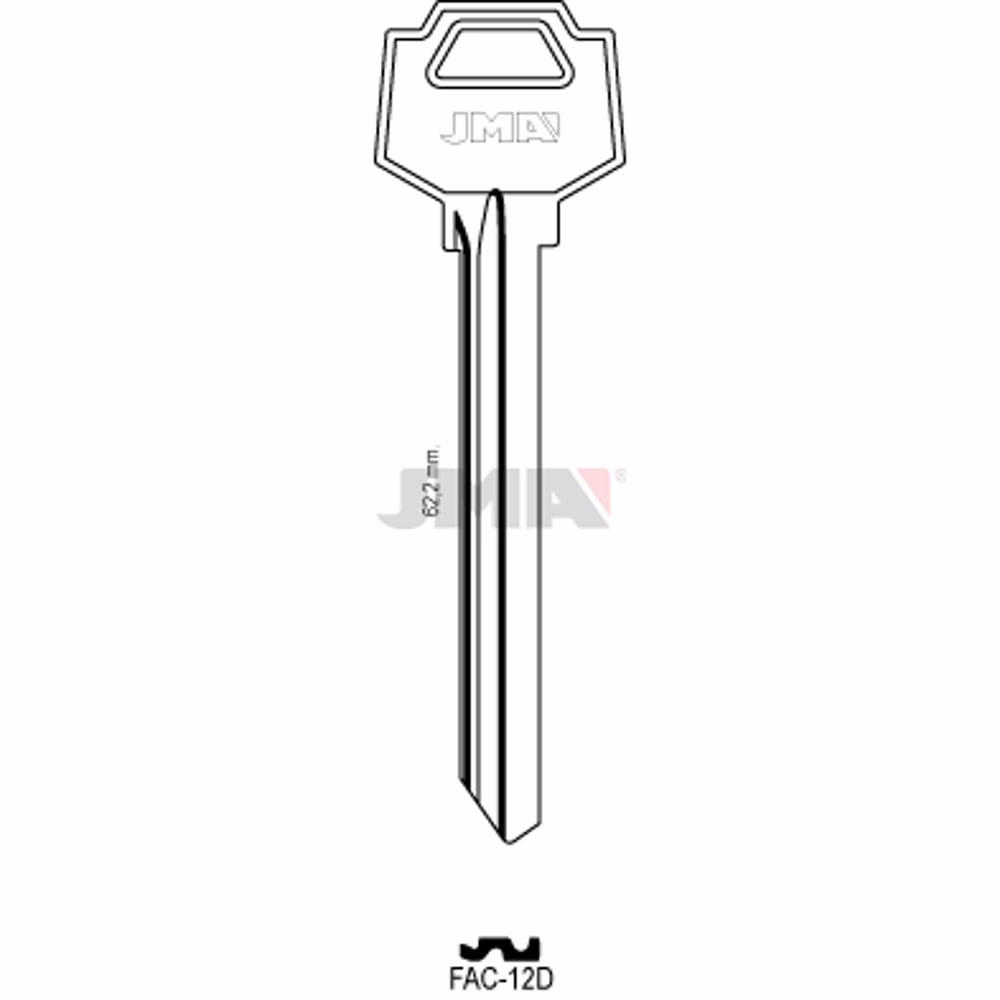 LLAVE JMA ACERO-C (FAC-12D)