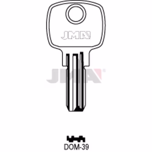 LLAVE JMA ALPACA SEGURIDAD (DOM-39)