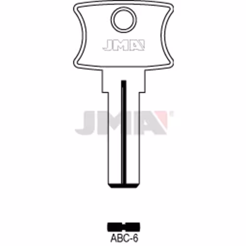 LLAVE JMA ALPACA SEGURIDAD (ABC-6)