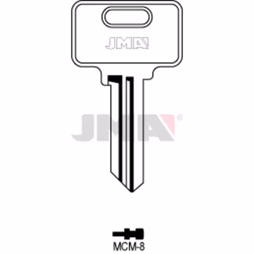 LLAVE JMA ACERO-B (MCM-8)