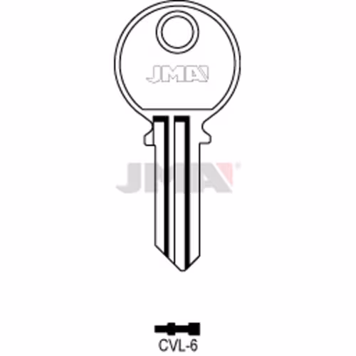 LLAVE JMA ACERO-B (CVL-6)