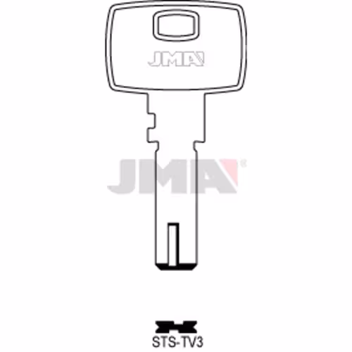LLAVE JMA ALPACA SEGURIDAD (STS-TV3)