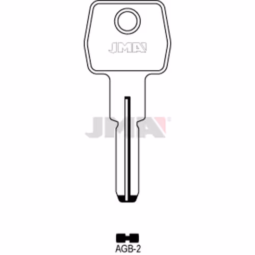 LLAVE JMA LATON SEGURIDAD (AGB-2)