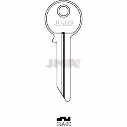 LLAVE JMA ACERO-C (GLA-2D)