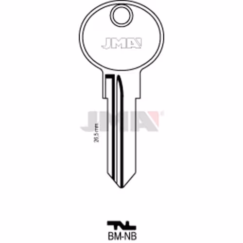LLAVE JMA ACERO-C (BM-NB)