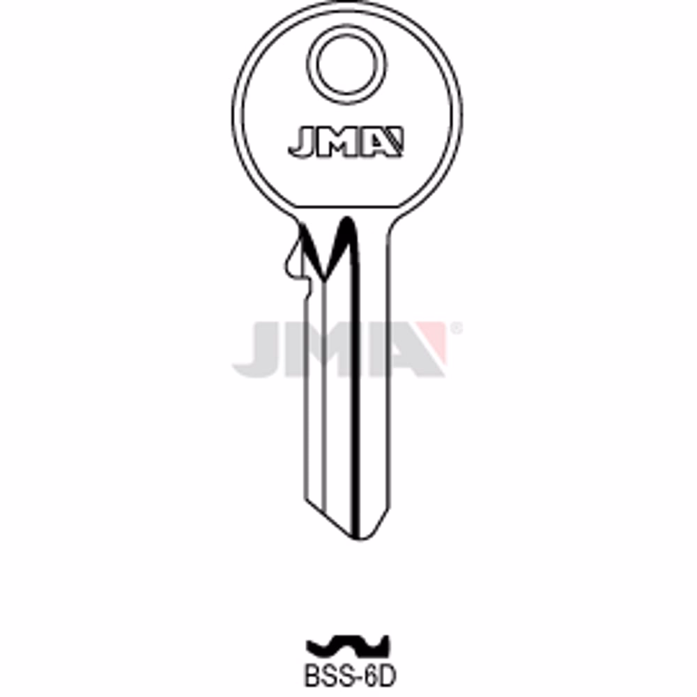 LLAVE JMA ACERO-C (BSS-6D)