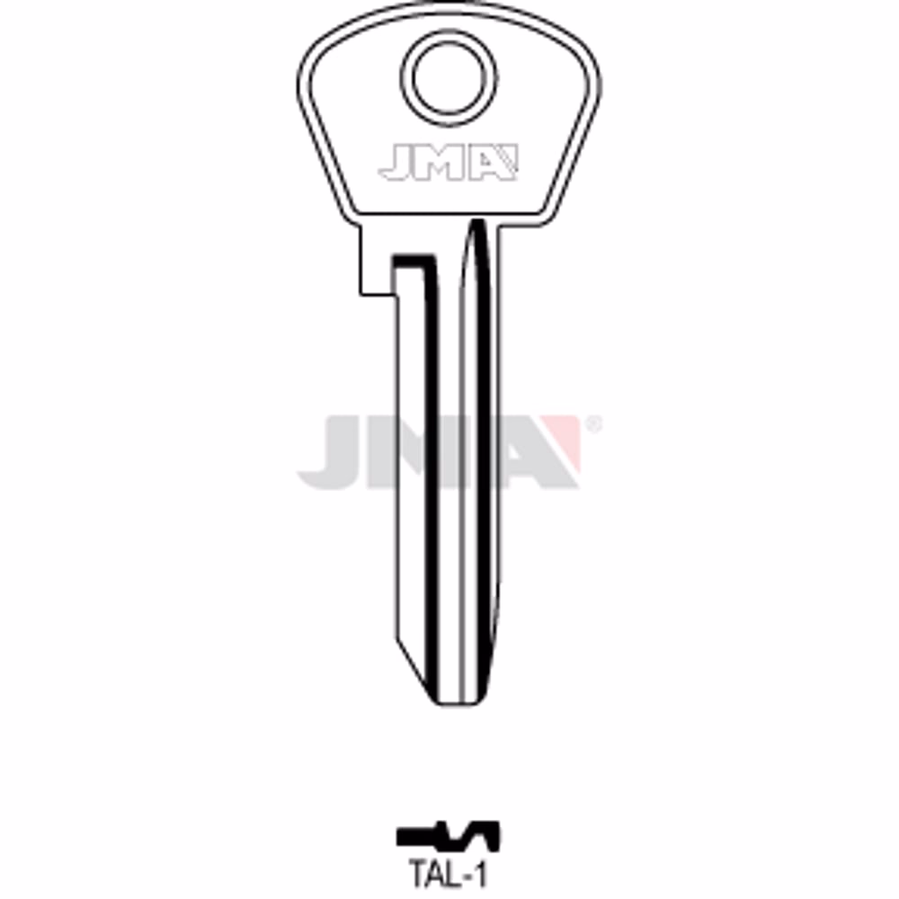 LLAVE JMA ACERO-C (TAL-1)