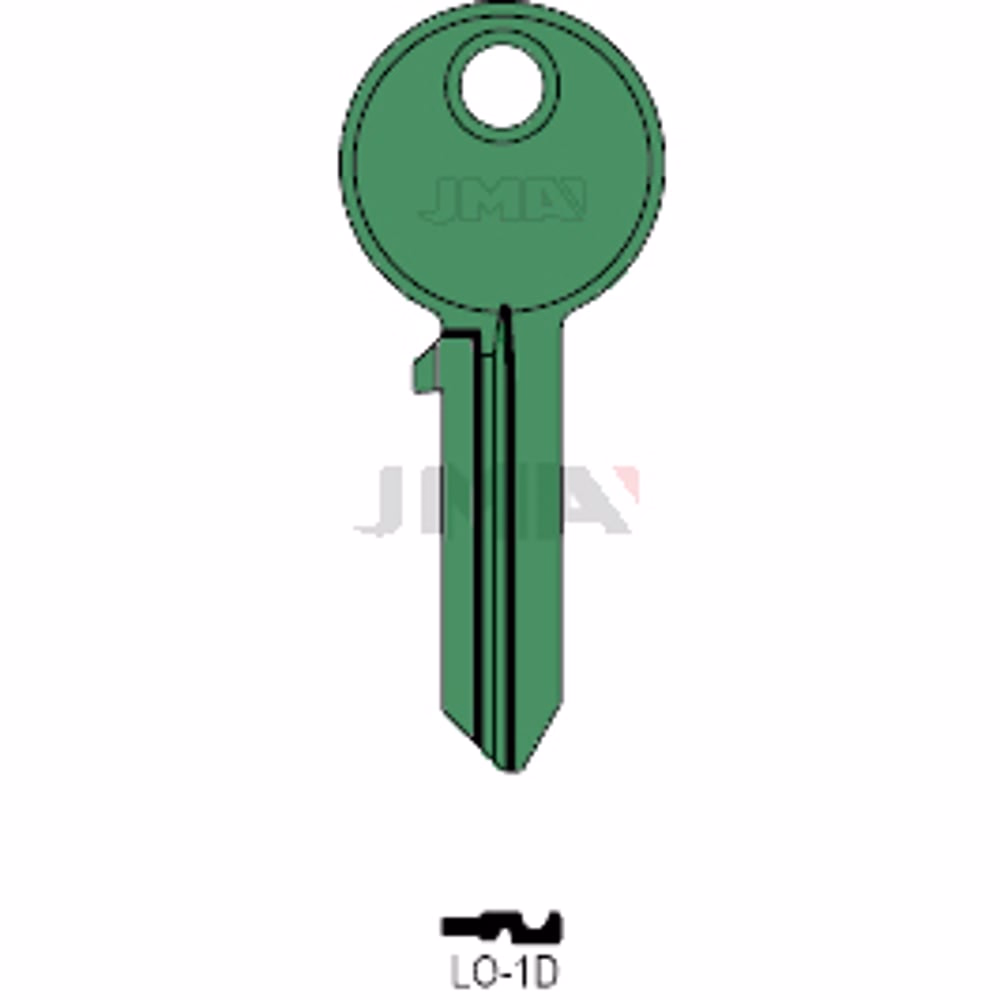 LLAVE JMA ALUMINIO (LO-1D VERDE)