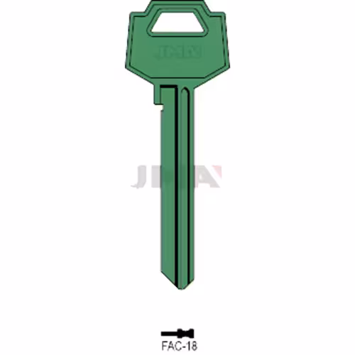 LLAVE JMA ALUMINIO (FAC-18 VERDE)