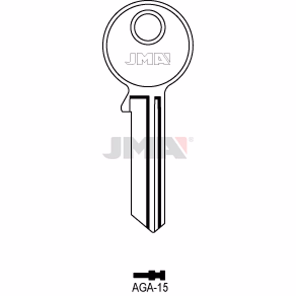 LLAVE JMA ACERO-C (AGA-15)
