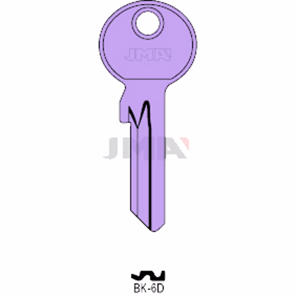 LLAVE JMA ALUMINIO (BK-6D LILA)