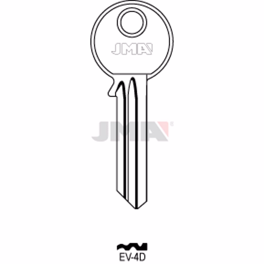 LLAVE JMA ACERO-C (EV-4D)
