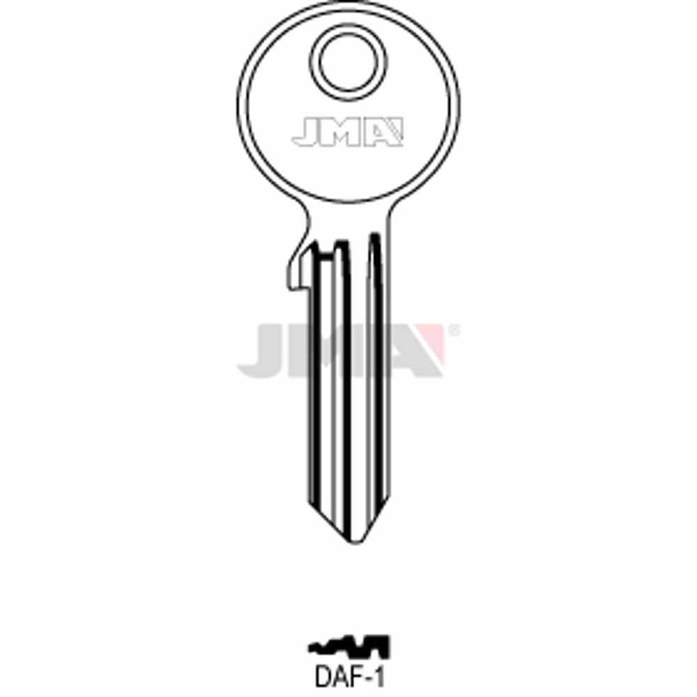 LLAVE JMA ACERO-C (DAF-1)