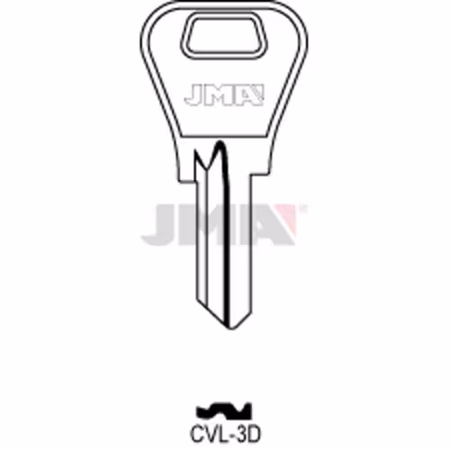 LLAVE JMA ACERO-B (CVL-3D)