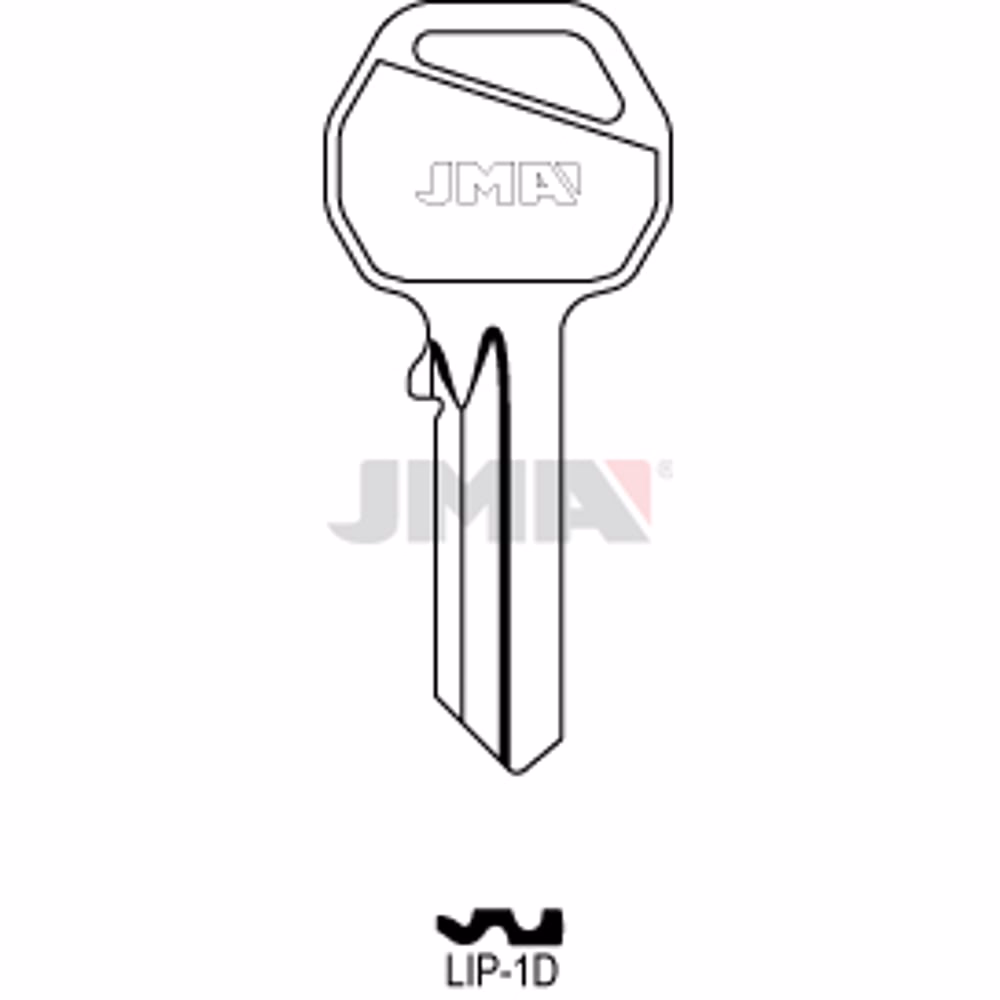 LLAVE JMA ACERO-C (LIP-1D)