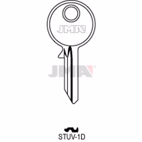 LLAVE JMA ACERO-C (STUV-1D)