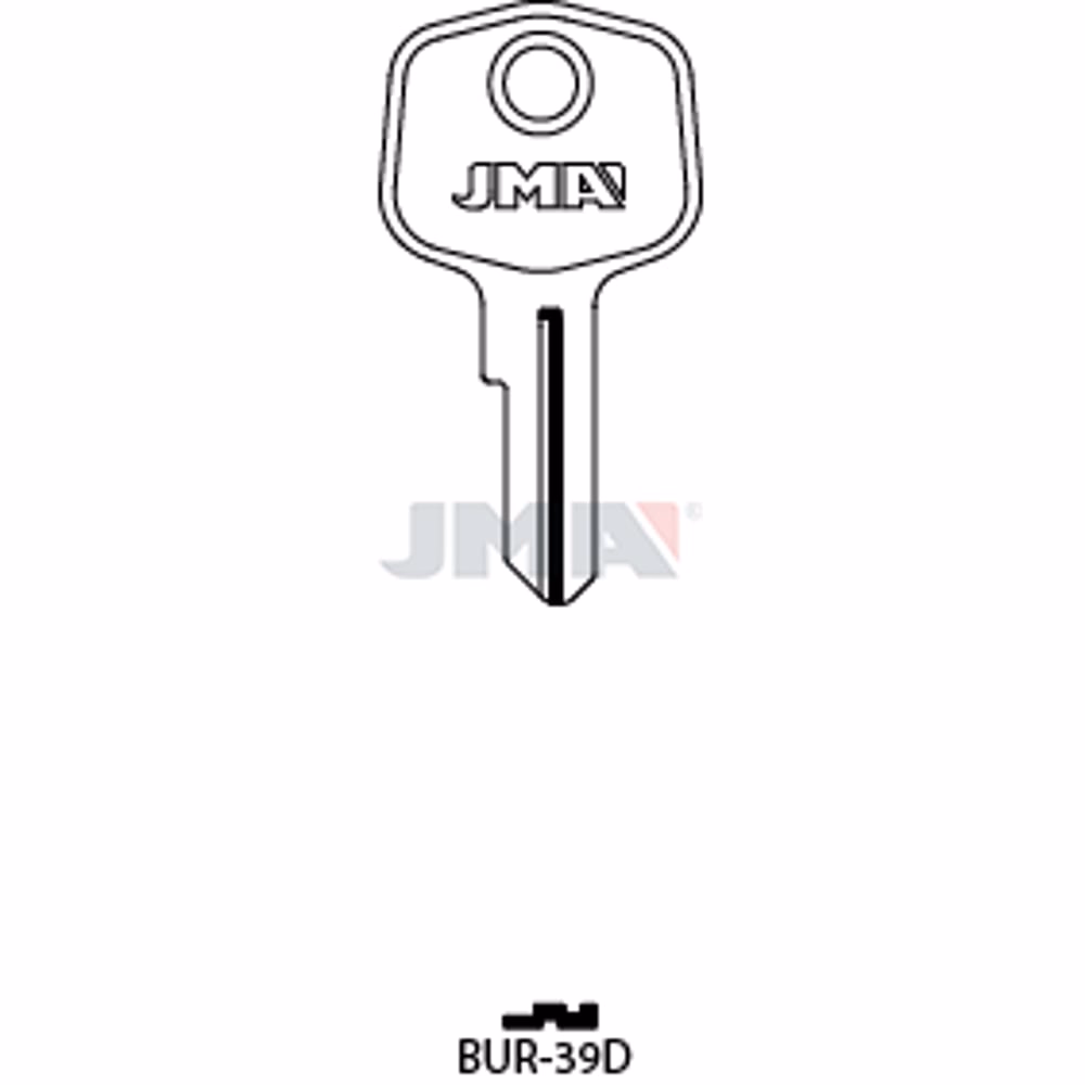 LLAVE JMA ACERO-C (BUR-39D)