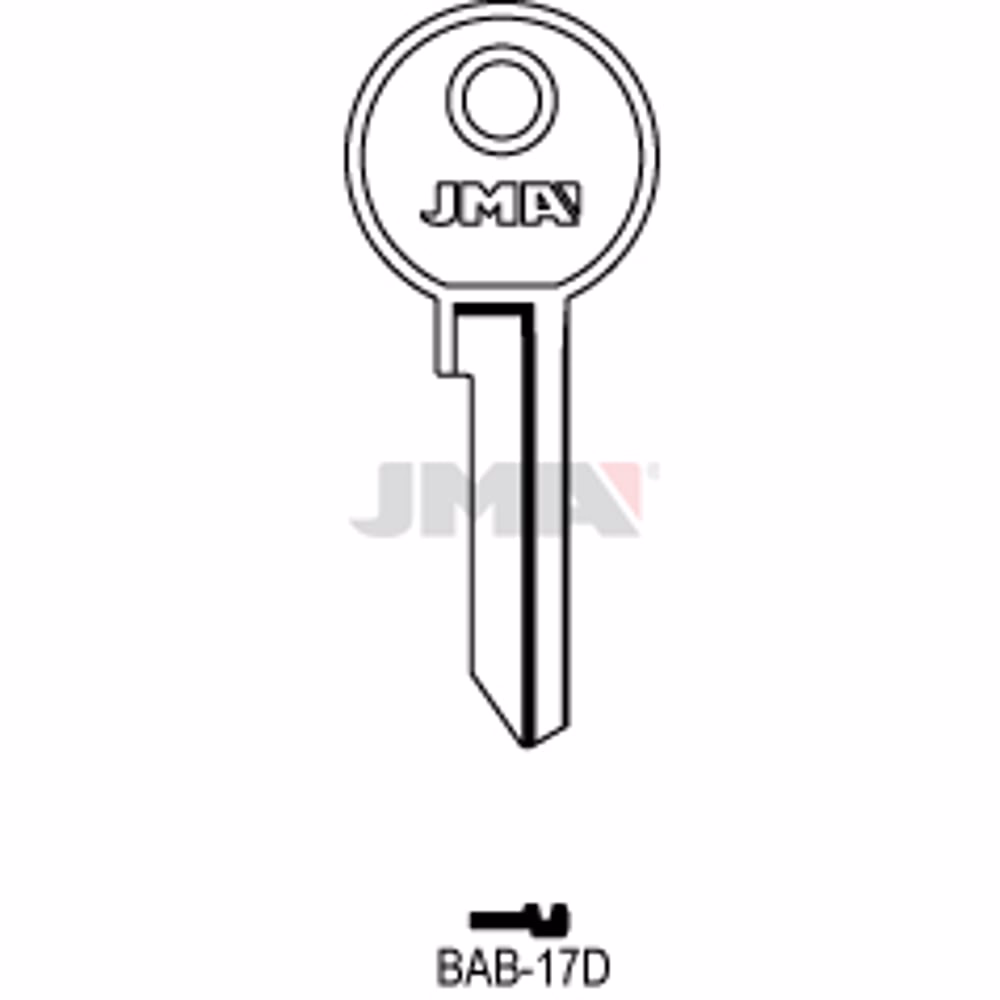 LLAVE JMA ACERO-C (BAB-17D)