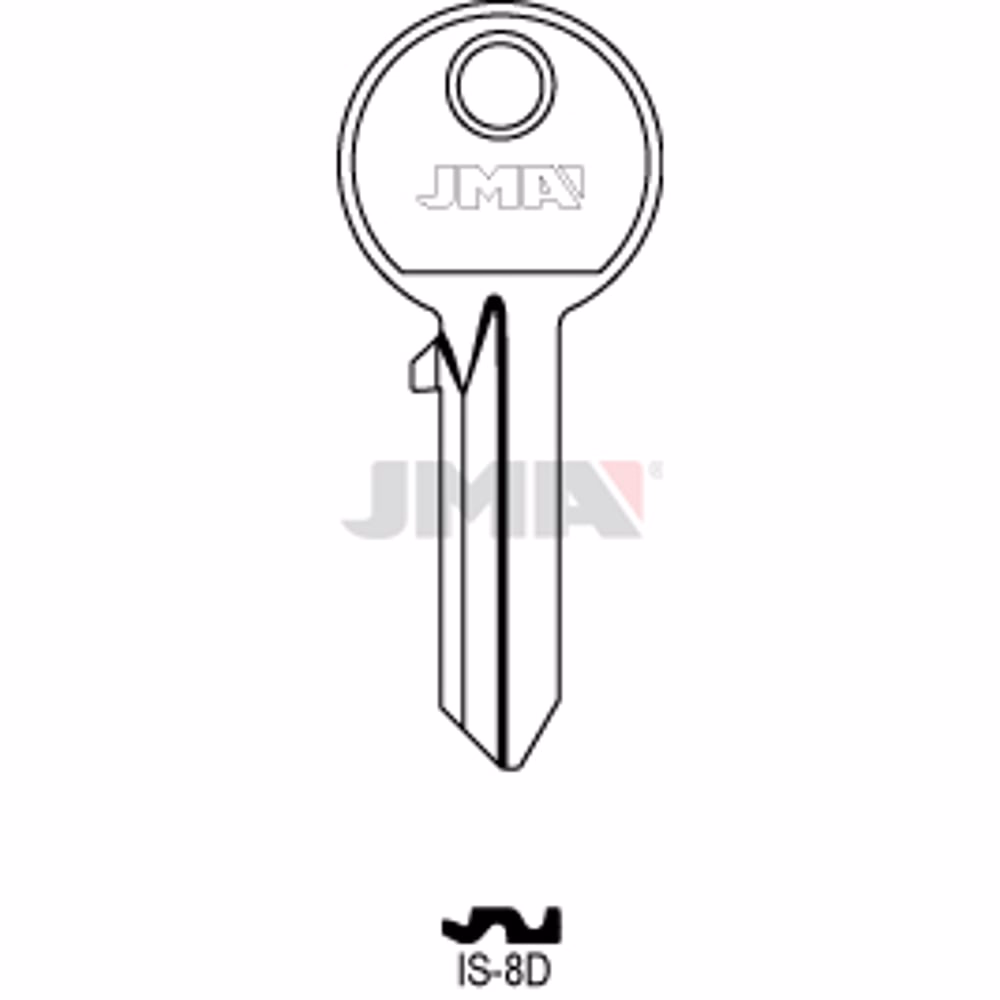 LLAVE JMA ACERO-B (IS-8D)
