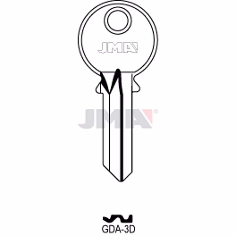 LLAVE JMA ACERO-C (GDA-3D)