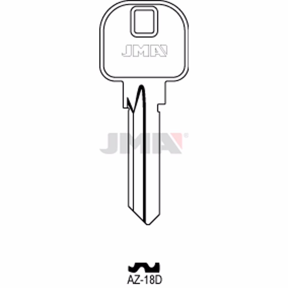 LLAVE JMA ACERO-B (AZ-18D)