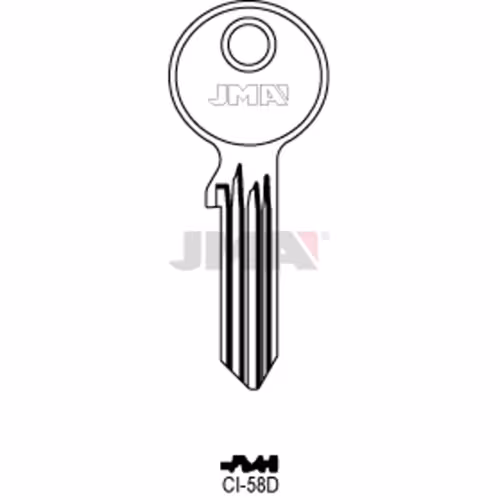 LLAVE JMA ACERO-C (CI-58D)