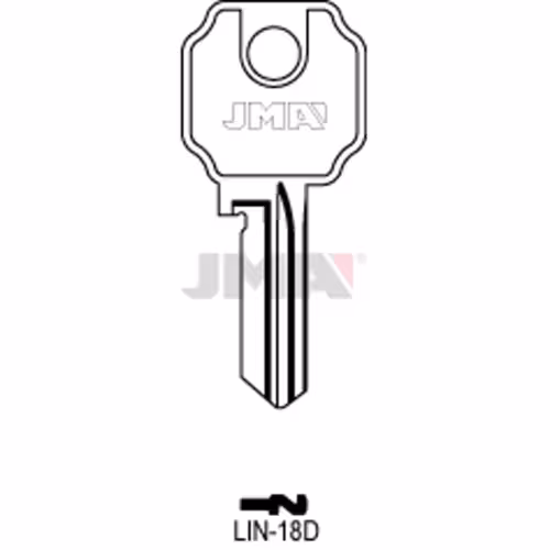 LLAVE JMA ACERO-B (LIN-18D)