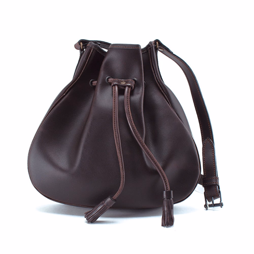 BOLSO ENGRASADO CASTAÑA MOD BOMBONERA