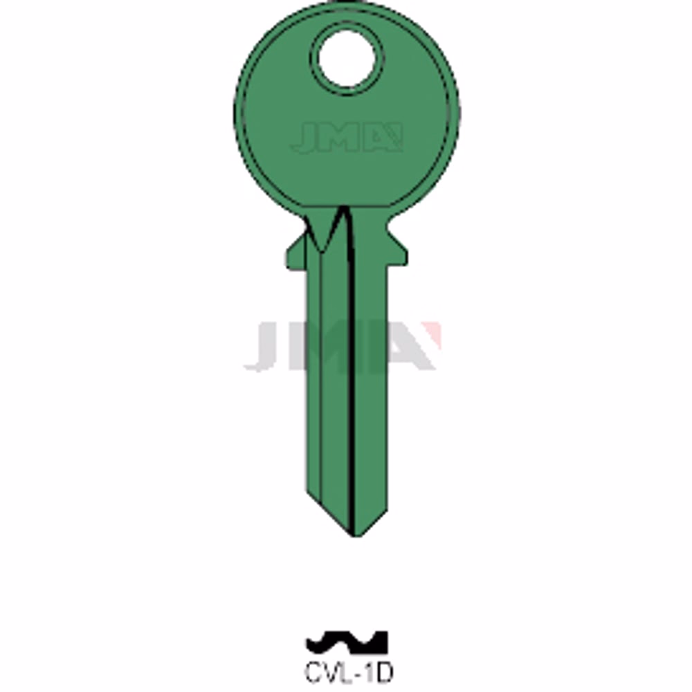 LLAVE JMA ALUMINIO (CVL-1D VERDE)
