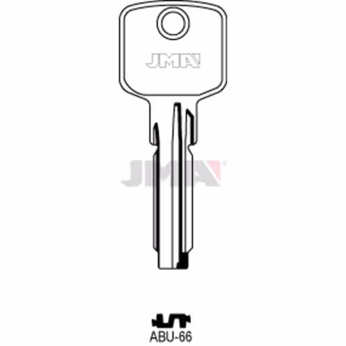 LLAVE JMA LATON SEGURIDAD (ABU-66)