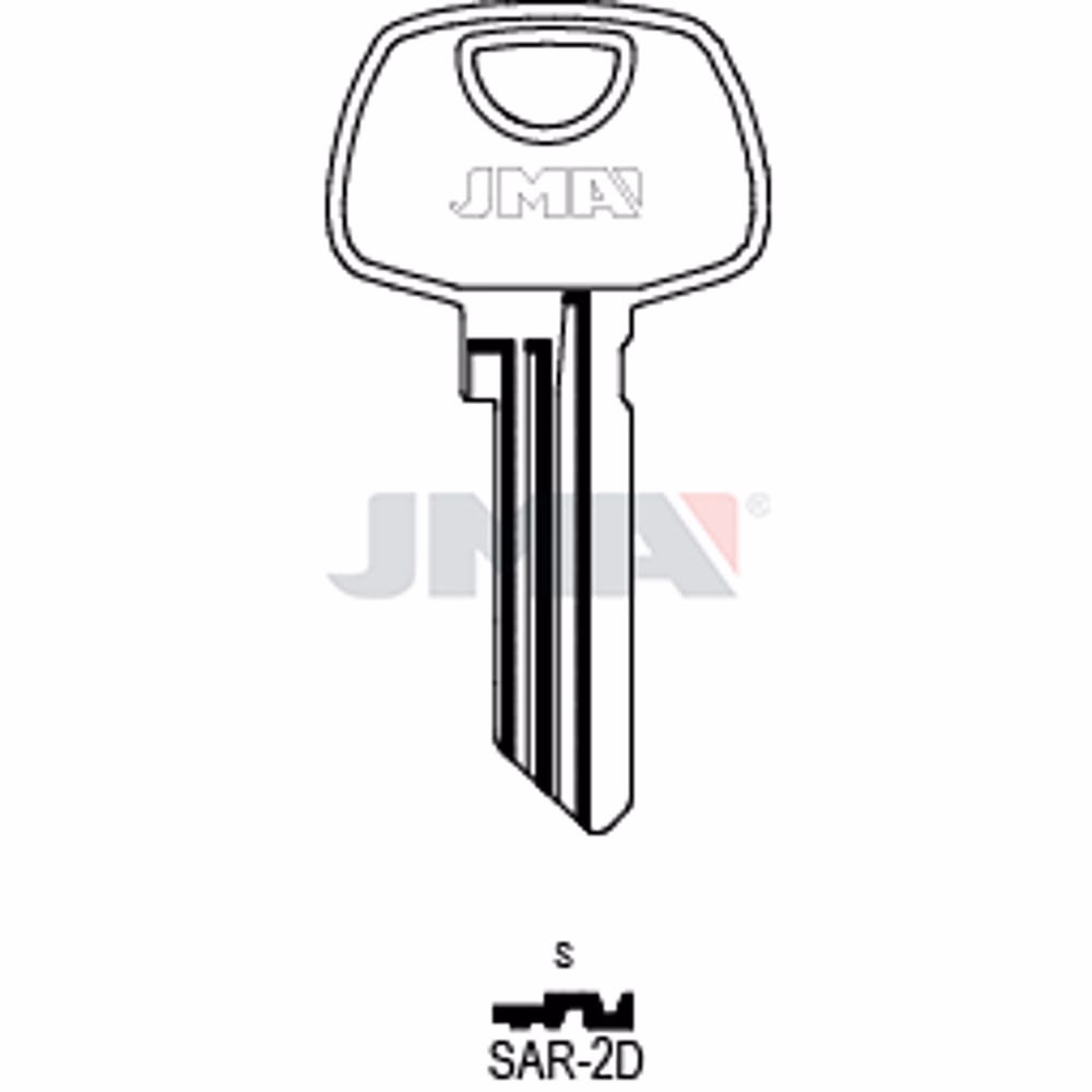 LLAVE JMA ACERO-C (SAR-2D)
