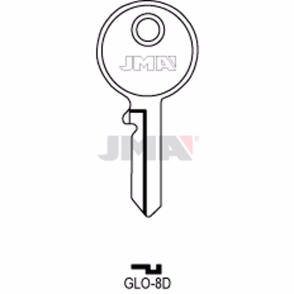 LLAVE JMA ACERO-C (GLO-8D)