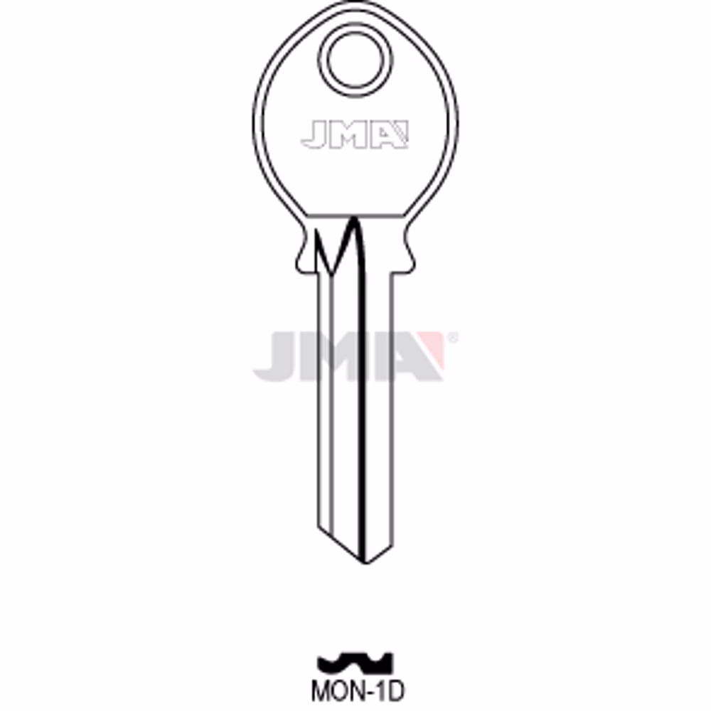 LLAVE JMA ACERO-C (MON-1D)