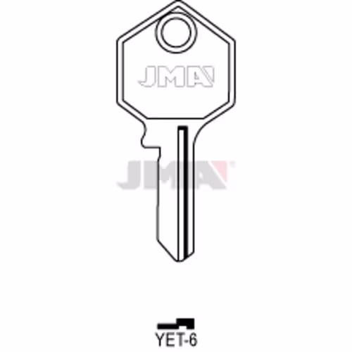 LLAVE JMA ACERO-C (YET-6)