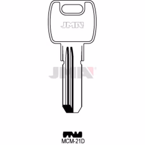 LLAVE JMA LATON SEGURIDAD (MCM-21D)