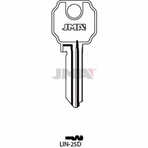 LLAVE JMA ACERO-A (LIN-25D)