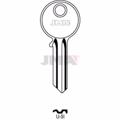 LLAVE JMA ACERO-B (U-5I)