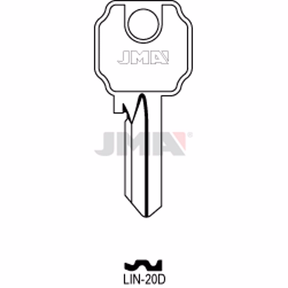 LLAVE JMA ACERO-B (LIN-20D)