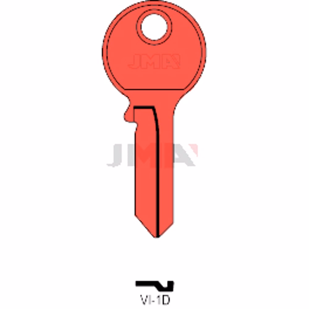 LLAVE JMA ALUMINIO (VI-1D ROJO)