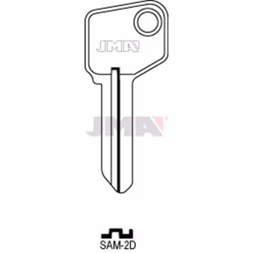 LLAVE JMA ACERO-C (SAM-2D)
