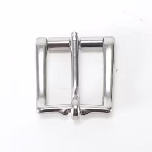 HEBILLA RECTANGULAR CON COSCOJO ACERO INOXIDABLE PREMIUM