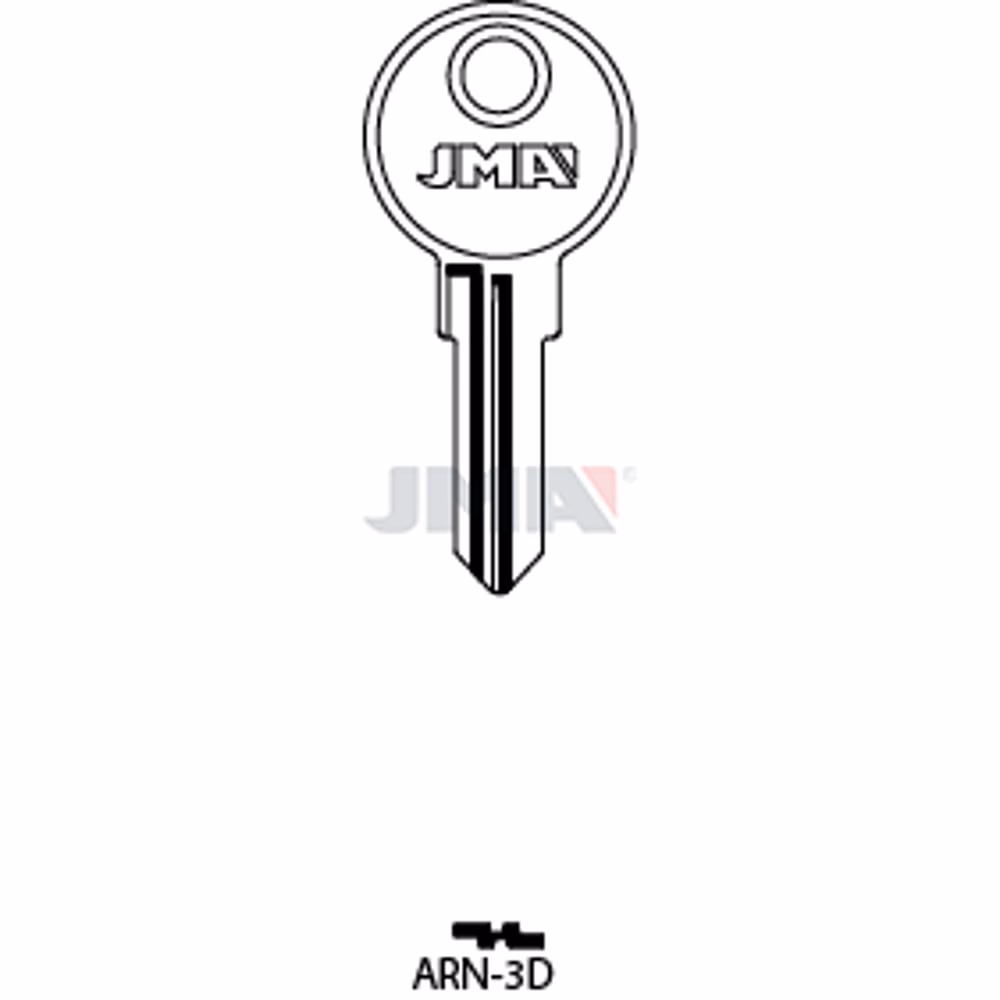 LLAVE JMA ACERO-C (ARN-3D)